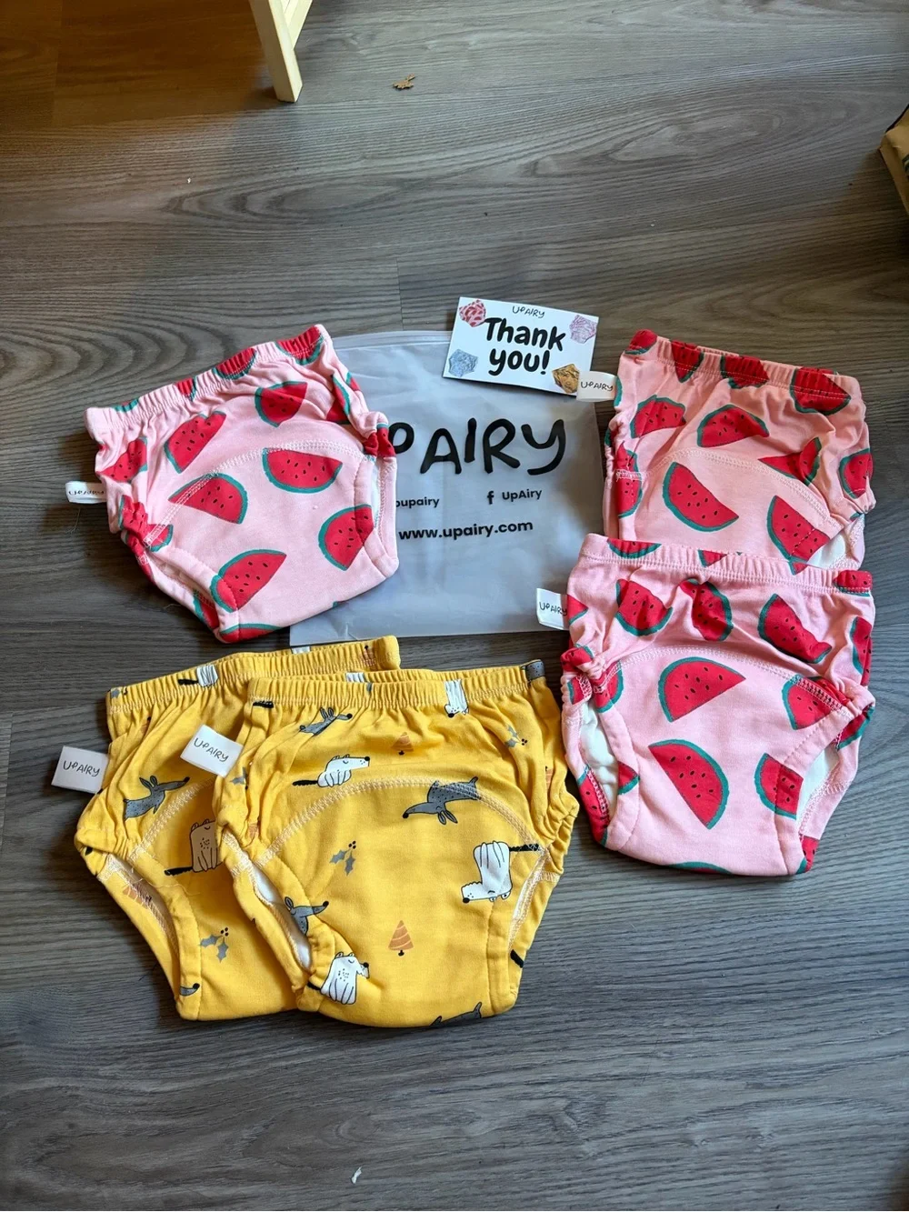 New UpAiry Bundle (5) Potty Training Underwear Size L trainingpants toddler